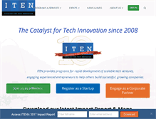 Tablet Screenshot of itenstl.org